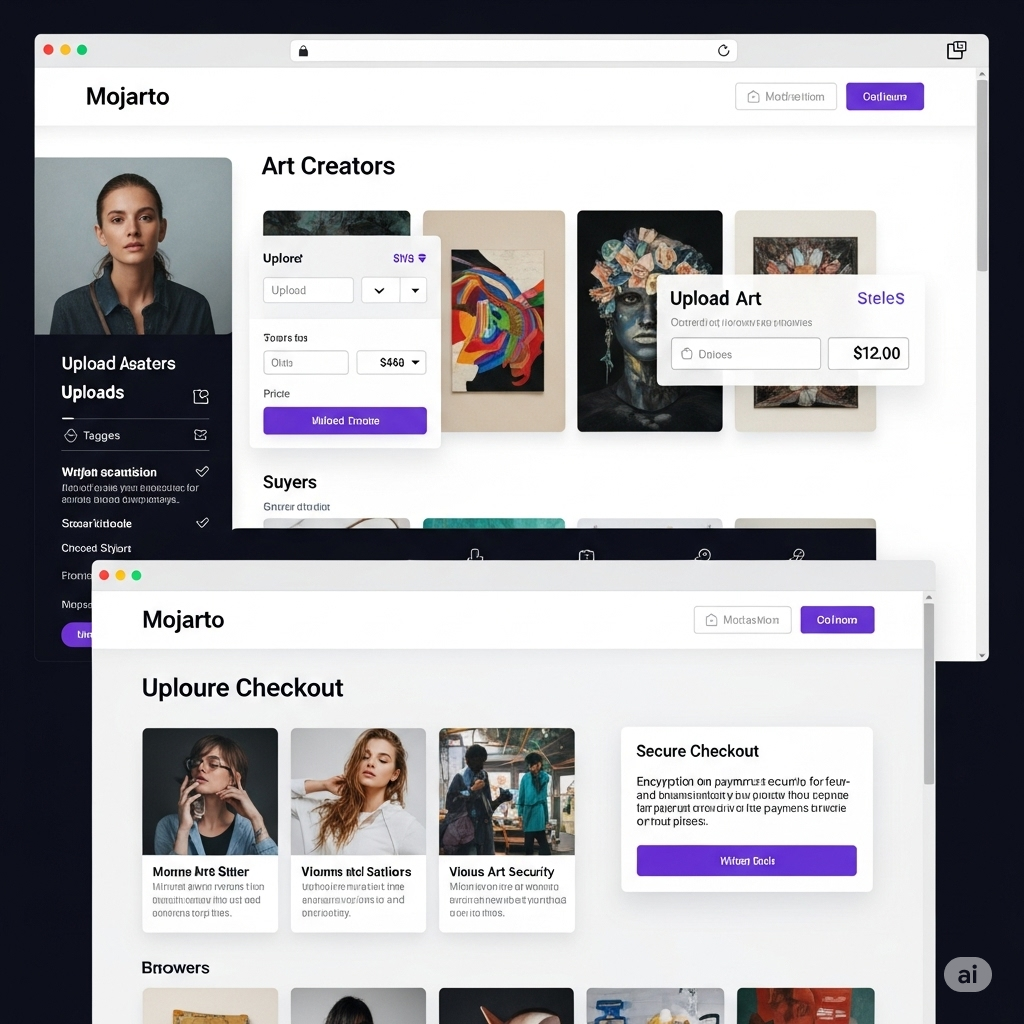 Mojarto - Art Marketplace
